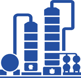  重載石化和化工流程  